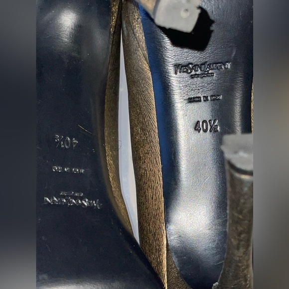 Yves Saint Laurent Palais 80 pump - 40.5 - Picture 7 of 7